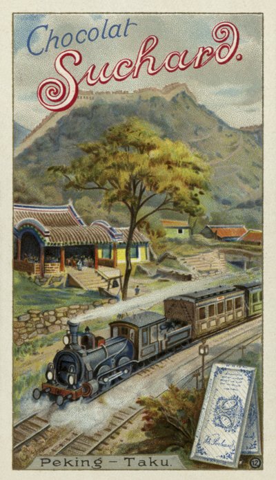 Ferrocarril entre Pekín y Taku, China de European School